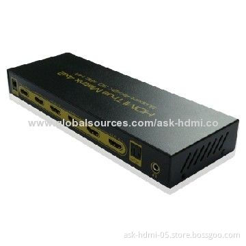 4x2 HDMI matrix switch, 4k 3D, full HD
